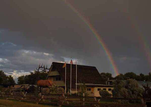 rainbow in Dubois